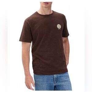 RAG & BONE Men’s Brown Multi Sour Face Tee M New